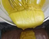 A picture of step 7 of Choco Orange Cake.