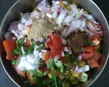 चना चाट (Chana chaat recipe in hindi) रेसिपी चरण 2 फोटो
