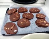 A picture of step 4 of Eggless Chocolate Cookies.