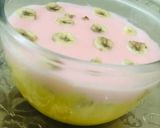 A picture of step 5 of Mango and Strawberry Custard.