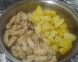 Foto do passo 3 de Frango com batata fácil