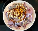 Hình bước làm 2 của món Ếch nướng sa tế