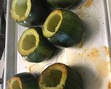 A picture of step 6 of Stuffed courgettes.