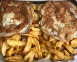 A picture of step 1 of Chips / fries & egg🥔🥚🍳.