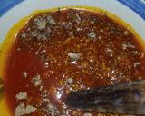 A picture of step 3 of Ogbono soup.