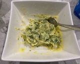 A picture of step 2 of Fluffy Garlic Butter Bread.