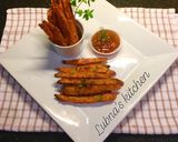 A picture of step 4 of Sweet potato fries:.