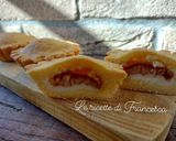Foto del passaggio 7 della ricetta Bocconotti alla crema di ricotta e limone con amaretti