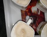 A picture of step 4 of Kulhad coffee.