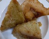 A picture of step 2 of Pan-Fried Bánh Chưng.