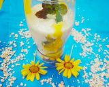 A picture of step 5 of Oats-mango smoothie.