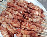 Foto langkah ke 3 dari resep Sate ayam bumbu simpel.
