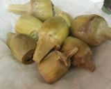 Foto del paso 3 de la receta: Alcachofas frescas rebozadas con jamón