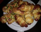 A picture of step 7 of Sausage bread.