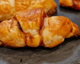 Foto del paso 5 de la receta Croissant de jamón York y queso mozzarella