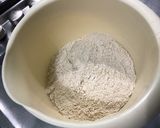 Une image de l'étape 3 de Gâteau « monstre » à la farine de châtaigne et jus de pêches de vigne.