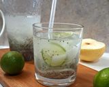 Foto langkah ke 4 dari resep Es Kelapa Chia Seed.