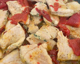 Foto del paso 4 de la receta: Pavo con pimiento del piquillo