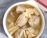 Foto langkah ke 7 dari resep Sup Ayam Kembang Tahu.
