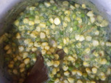 Mukimo with steamed Cabbage