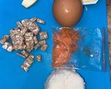 Foto langkah ke 1 dari resep Mpasi Bubur telur wortel.