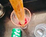 A picture of step 1 of Pomegranate Mint Mojito (summer sips).