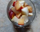 Une image de l'étape 4 de Coupe de fruits frais 🍐🍑.