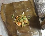 Foto del paso 5 de la receta: Mixotes de pollo en hoja de plátano
