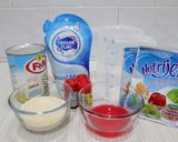 Foto langkah ke 1 dari resep Es jelly pelangi.
