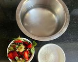 A picture of step 1 of Zero Waste Strawberry 🍓 Syrup (Best Out Of Waste).