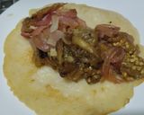Foto del paso 8 de la receta: Wrap🌯de berenjenas tatemadas🌮, carne de cerdo🍖 y aderezo de yogur🍆🥙🥩