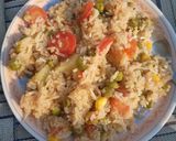 A picture of step 11 of Vegetable Biryani.