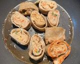 Foto langkah ke 6 dari resep Ayam udang egg roll.