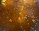 Lencsegulyás recept fázis 3 fotója
