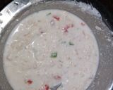 A picture of step 2 of Oats Suji Chila(No oil).
