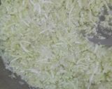 A picture of step 2 of Lauki(dudhi) ka halwa with instant khoya.