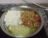 Foto del paso 3 de la receta: Arroz con calabacín y berenjenas