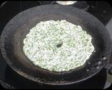 A picture of step 6 of Sabbasige Soppina Akki Rotti l Rice Roti with Dill Leaves.
