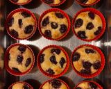 TudatosantESZEM túrós-meggyes muffin (gm is készíthető, fogyókúrába illeszthető, este is ehető) recept fázis 5 fotója
