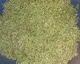 Foto langkah ke 3 dari resep Tapai Gambut (tapai ketan daun katuk bubuk).
