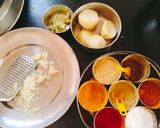 A picture of step 1 of Dhaba Style Punjabi aloo paratha.