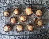 Foto del paso 7 de la receta: Champiñones rellenos al horno🍄