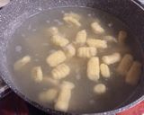 Une image de l'étape 8 de Gnocchi maison à la bolognaise.
