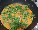 A picture of step 5 of Coconut cream fish.