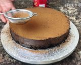 รูปขั้นตอนการทำที่ 9 ของ ช็อกโกแลตมูสเค้ก อร่อยทำง่ายไม่ง้อเตาอบ Chocolate Mousse Cake #ปาร์ตี้ของว่าง