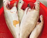 Hình bước làm 1 của món Cá Đù Muối Sả Ớt Nướng