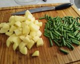 Foto del passaggio 1 della ricetta Torta salata alla ligure 🫛🥔🌿