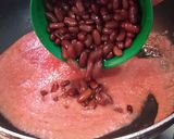 A picture of step 6 of Red Bean Curry (oil free).