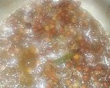 A picture of step 3 of Kala chana ramzaan style.