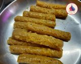A picture of step 4 of Rajasthani Gatte ki sabzi (no onion no garlic).